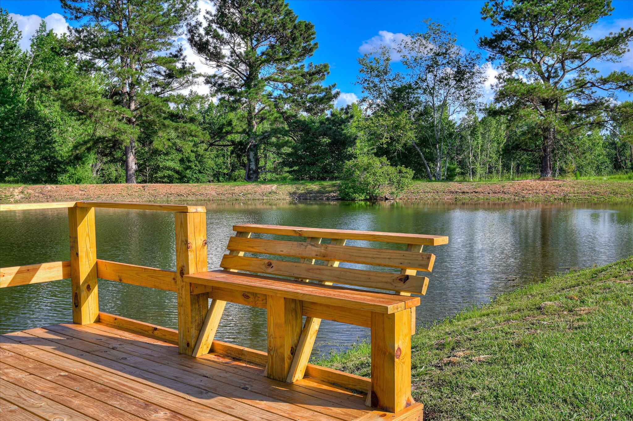 A Place To Relax By The Pond