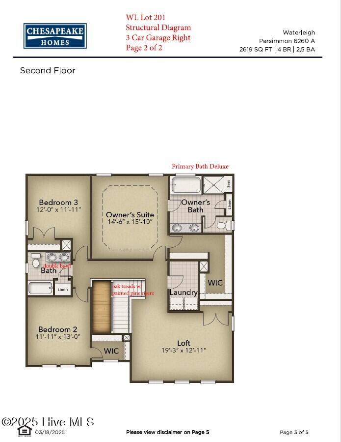 Lot 201 2nd floor layout