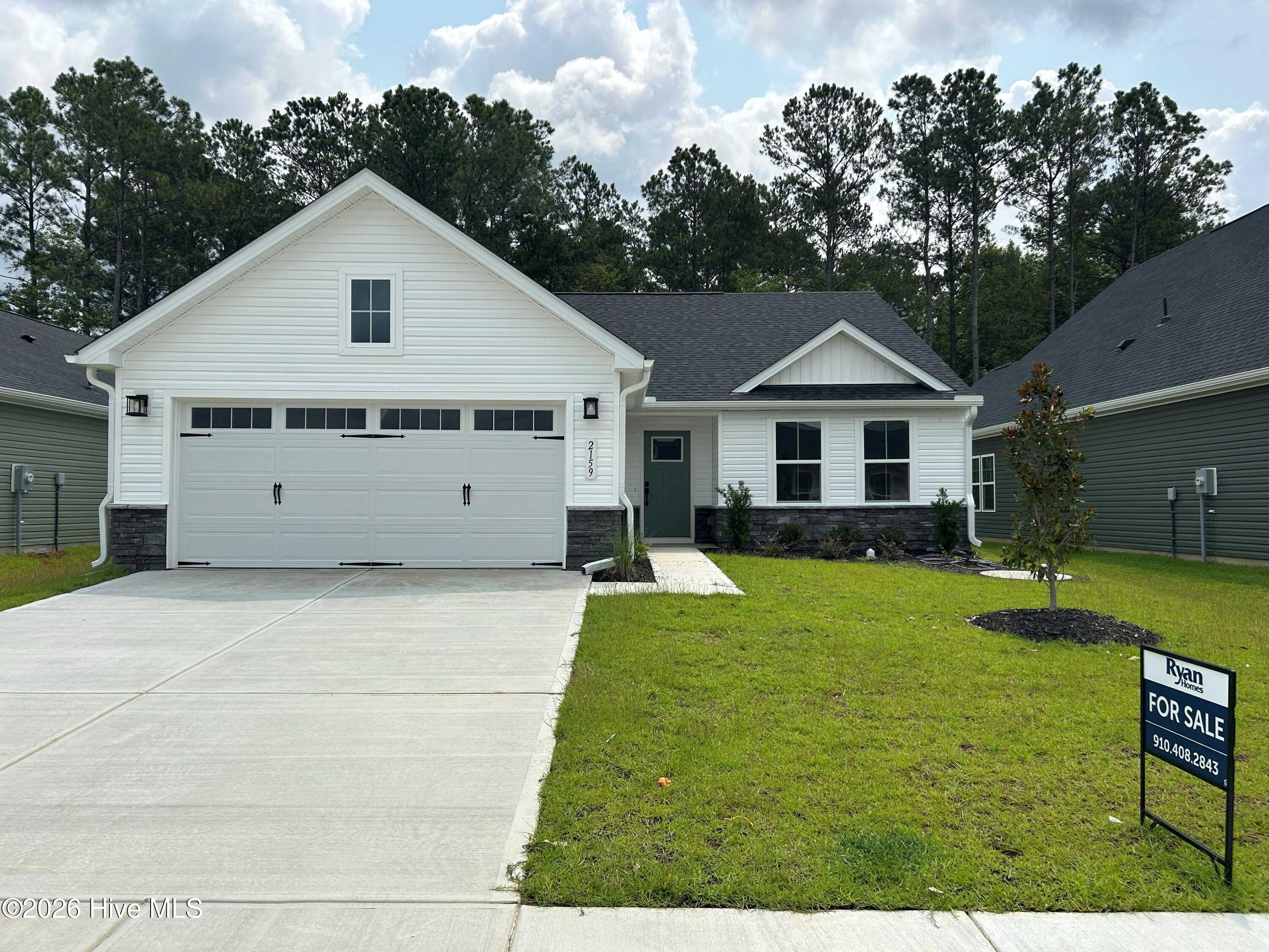 Exterior photo of 2159 Webfoot Drive NE, Bolivia, NC 28422. MLS: 100558537