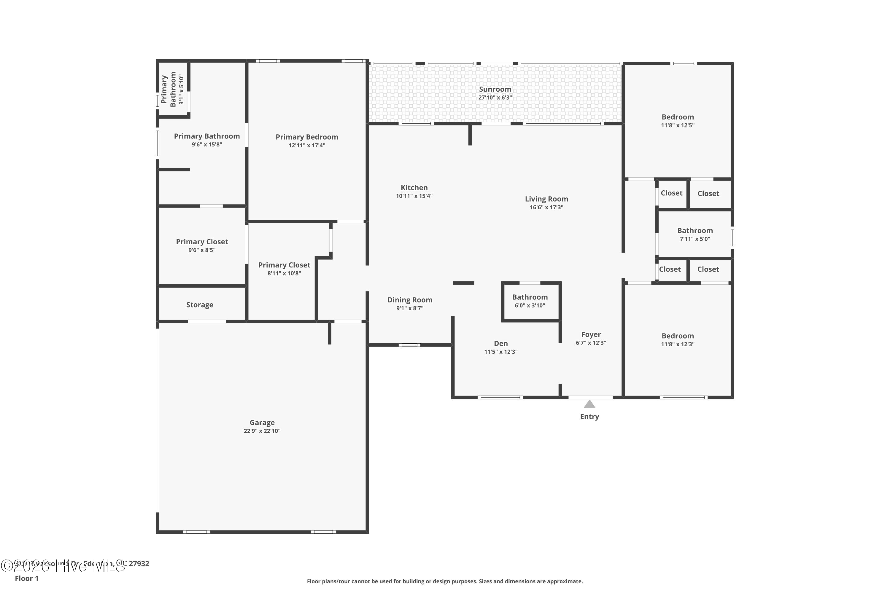 Exterior photo of 329 Riversound Drive, Edenton, NC 27932. MLS: 100610193