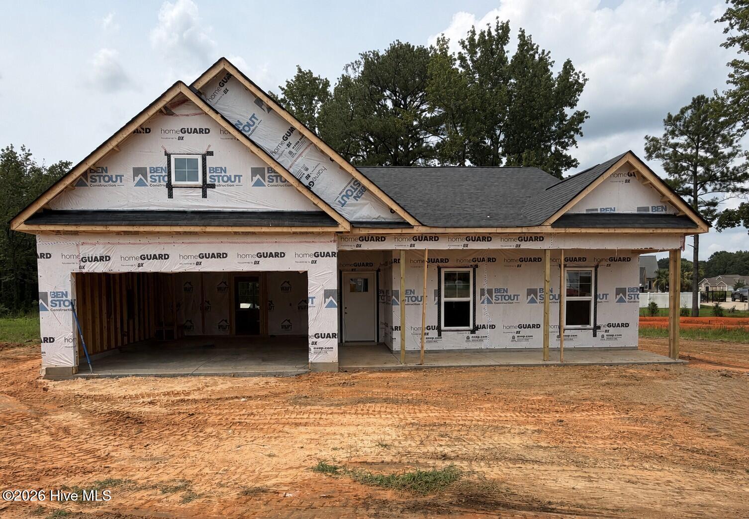 Exterior photo of 380 Thorntons Creek Drive, Erwin, NC 28339. MLS: 100594081