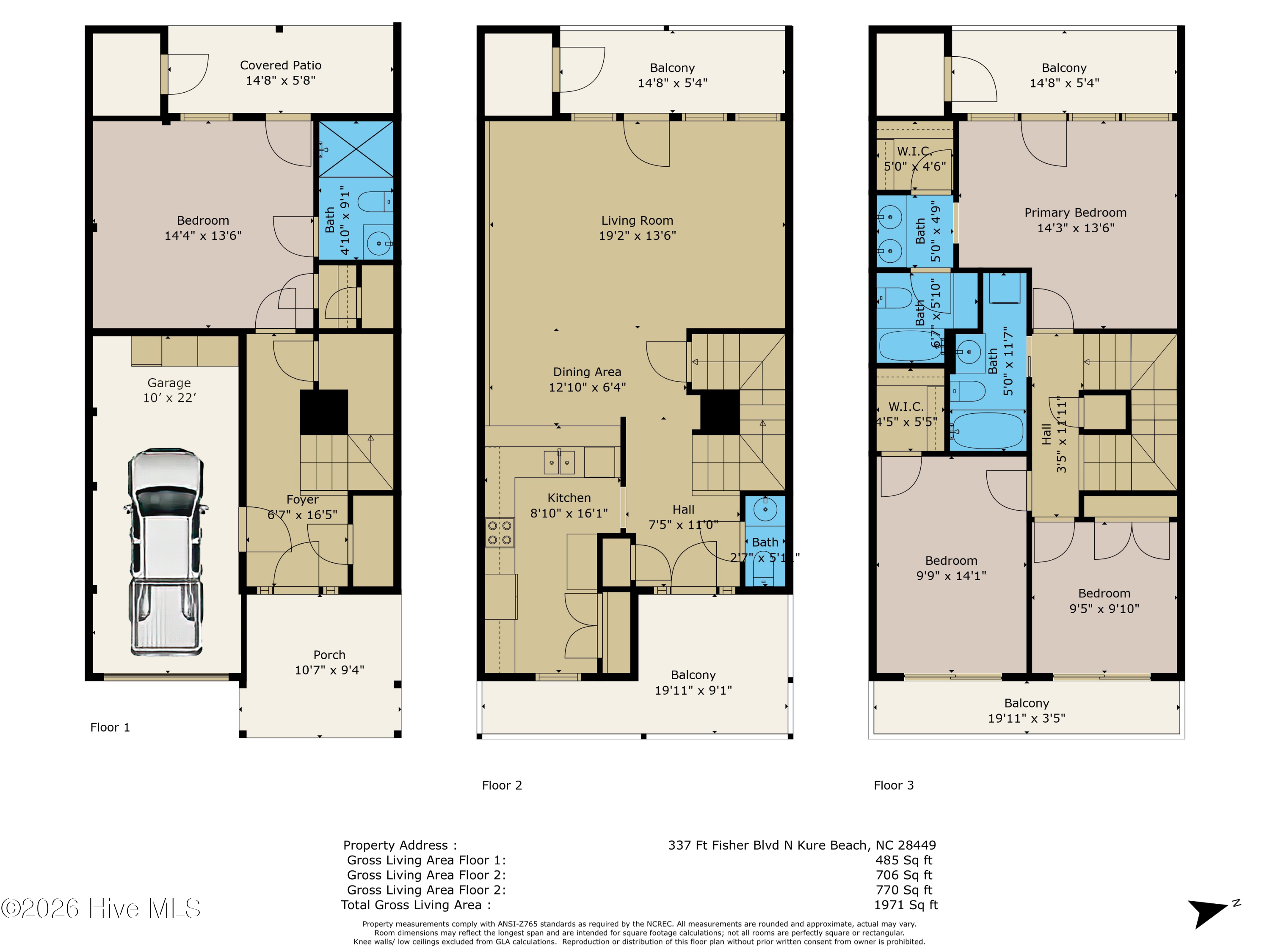 Townhouse For Sale - 337 Fort Fisher Boulevard<br/> Kure Beach, NC 28449
