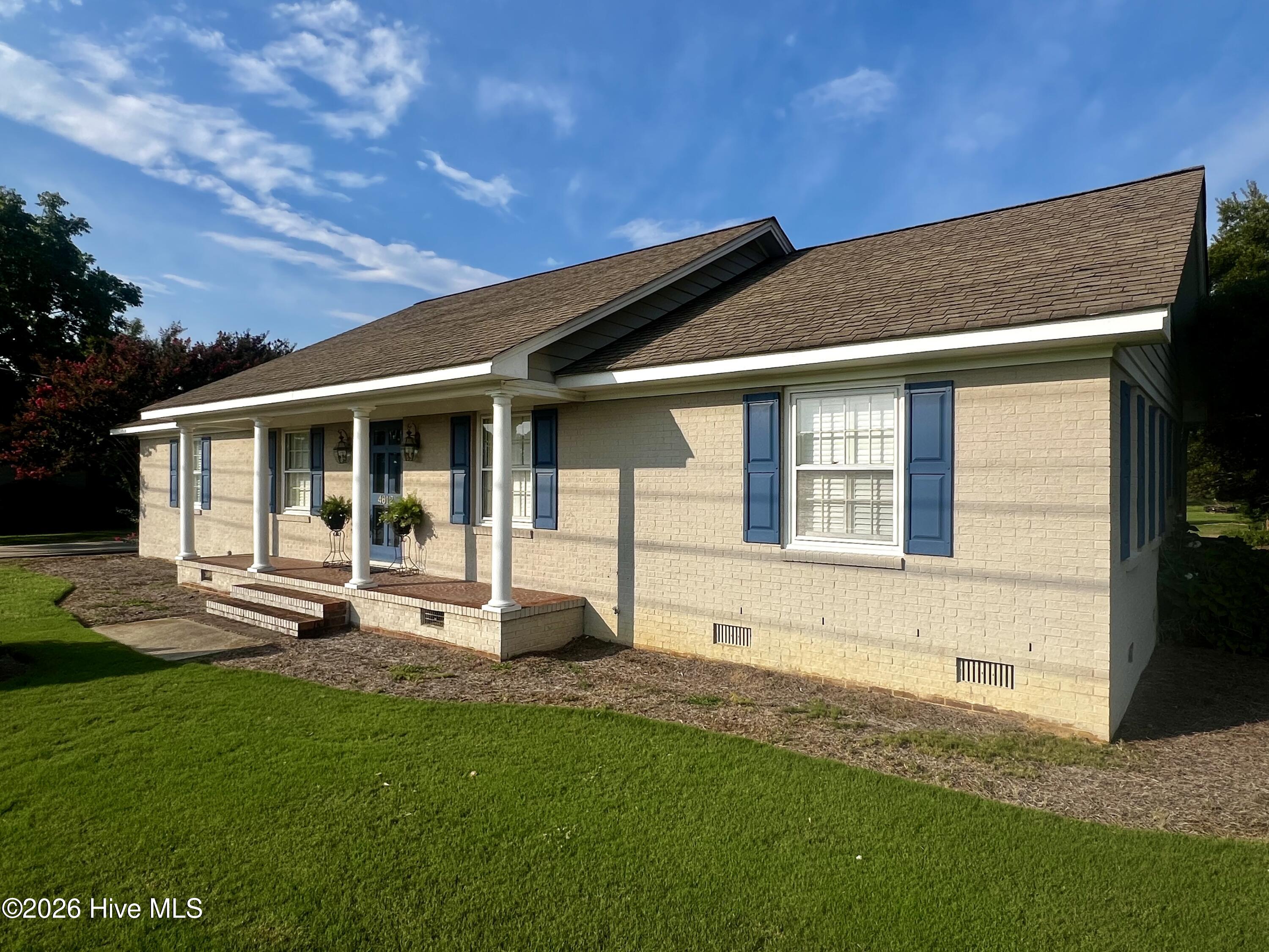Exterior photo of 4612 Nash Street N, Wilson, NC 27896. MLS: 100596290