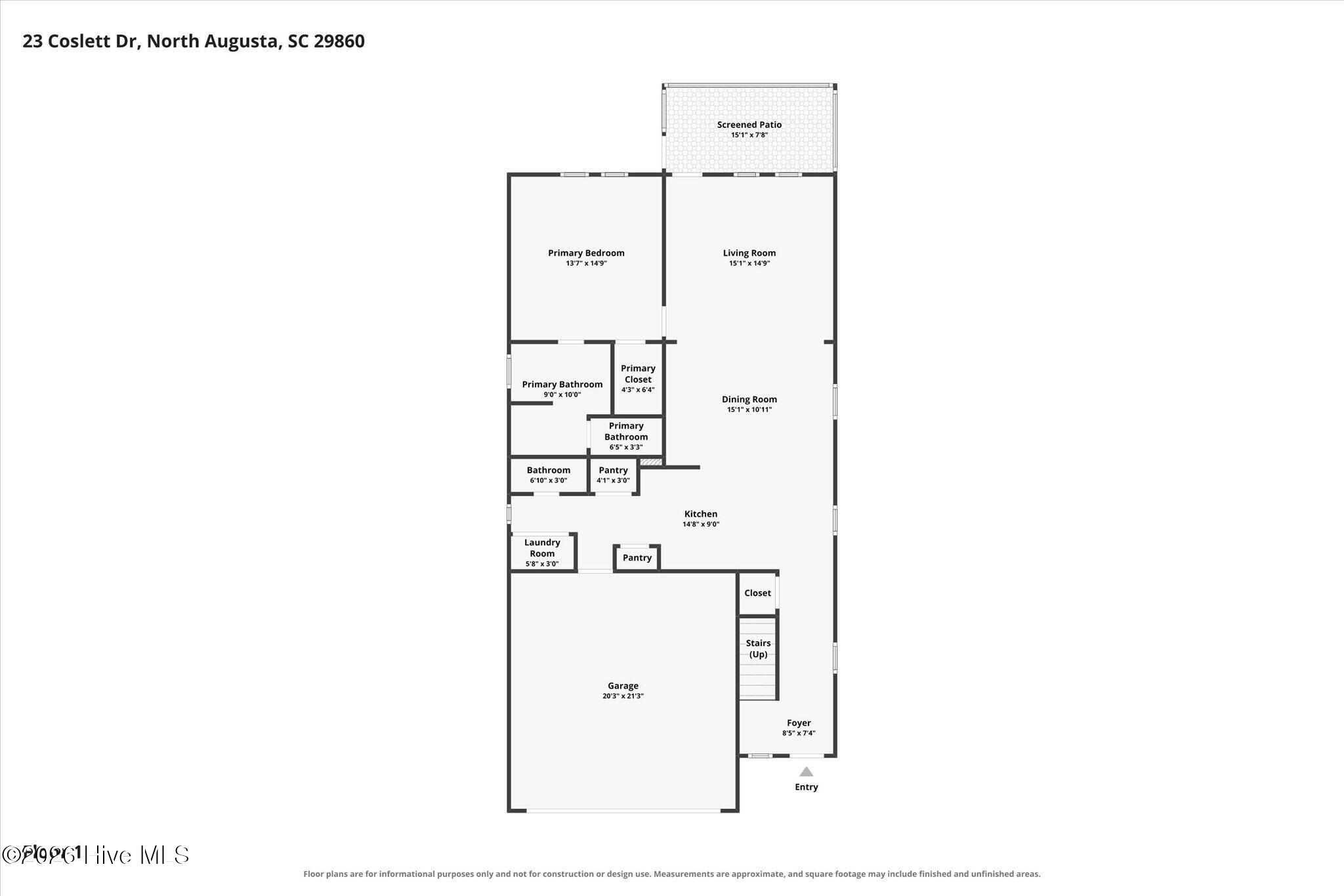 Photo 2 of Single family home for sale at 23 Coslett Dr, North Augusta, SC 29860 | MLS# 100608115 | Listing updated on 2026-10-05