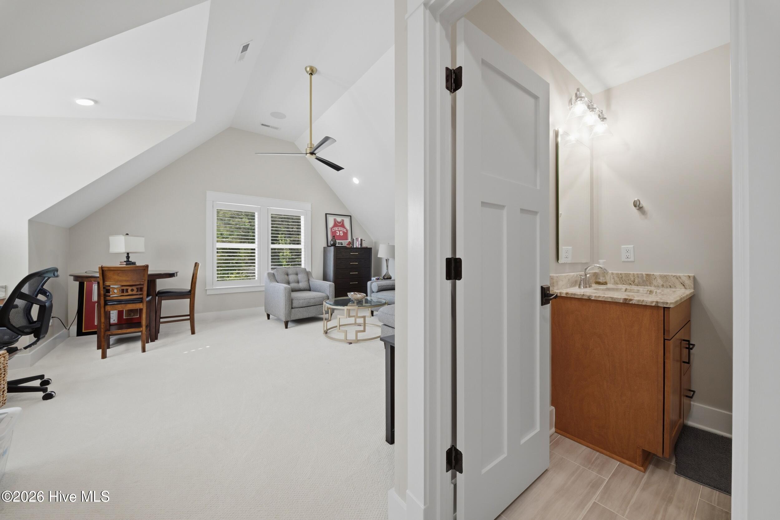 Bonus room on second floor