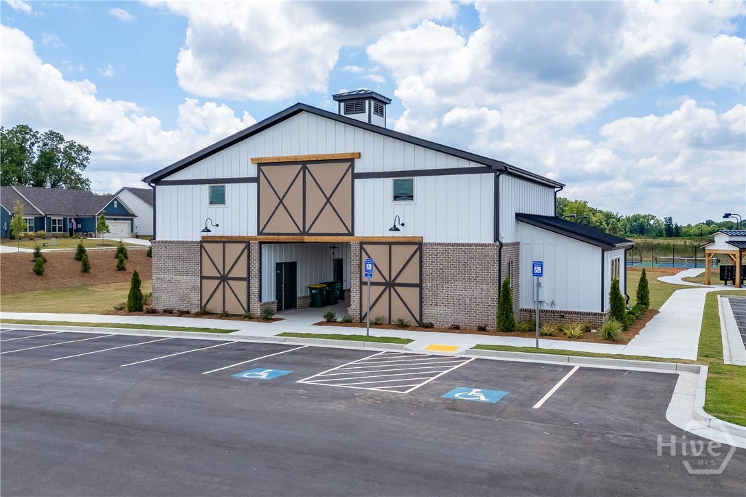The clubhouse is the hub of the community
