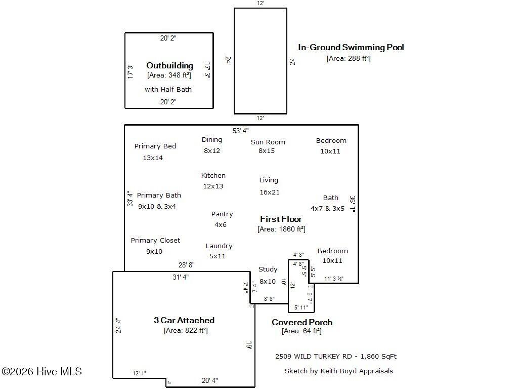 2509 Wild Turkey Road,New Bern
