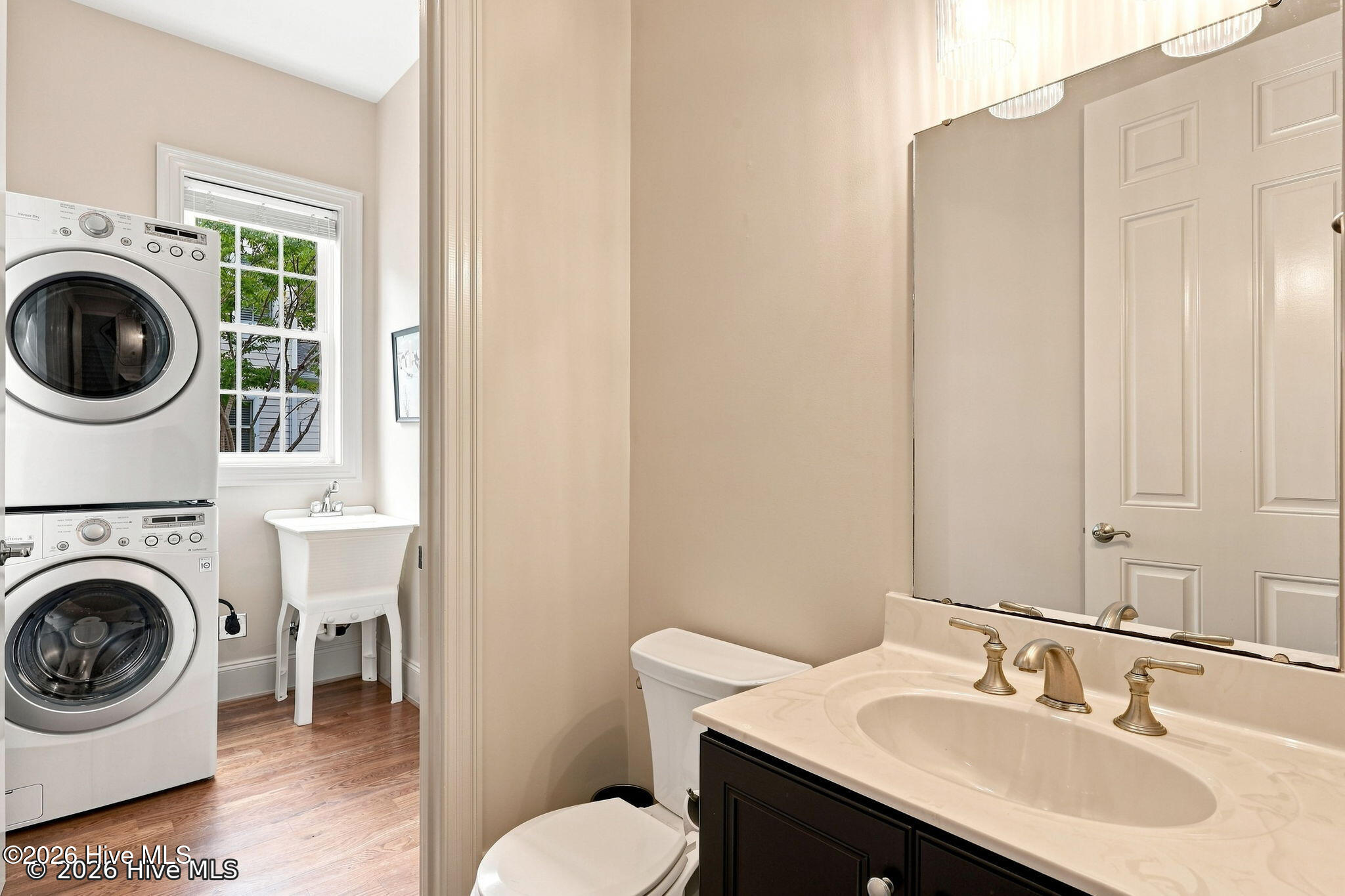 Hall Bath & Laundry Room