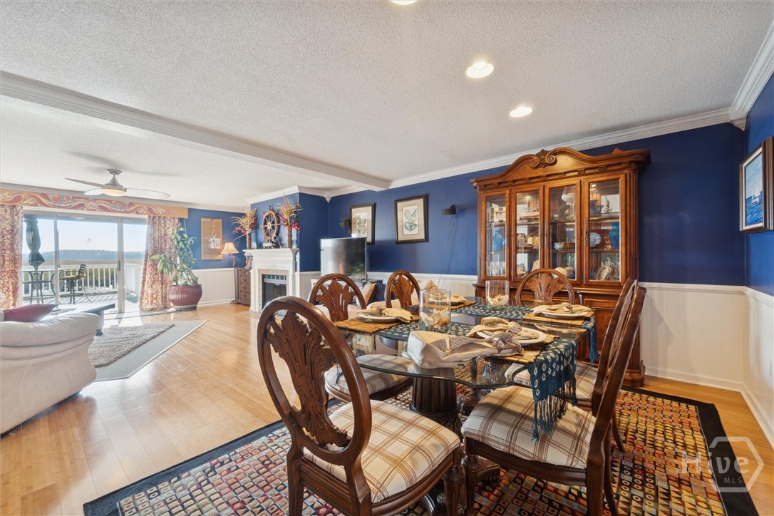 A beautifully appointed interior pulls in the gorgeous water views. Please see the floorplan at the end of the photos for room measurements.