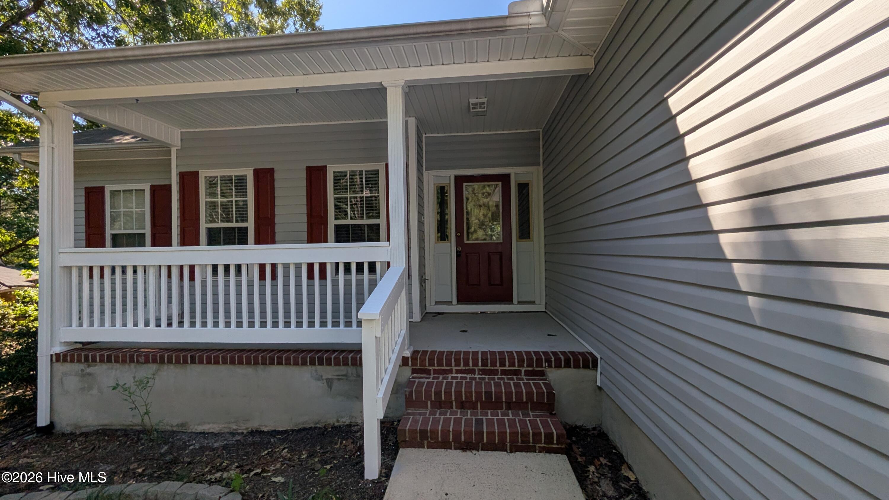 Updated after repairs made to railing