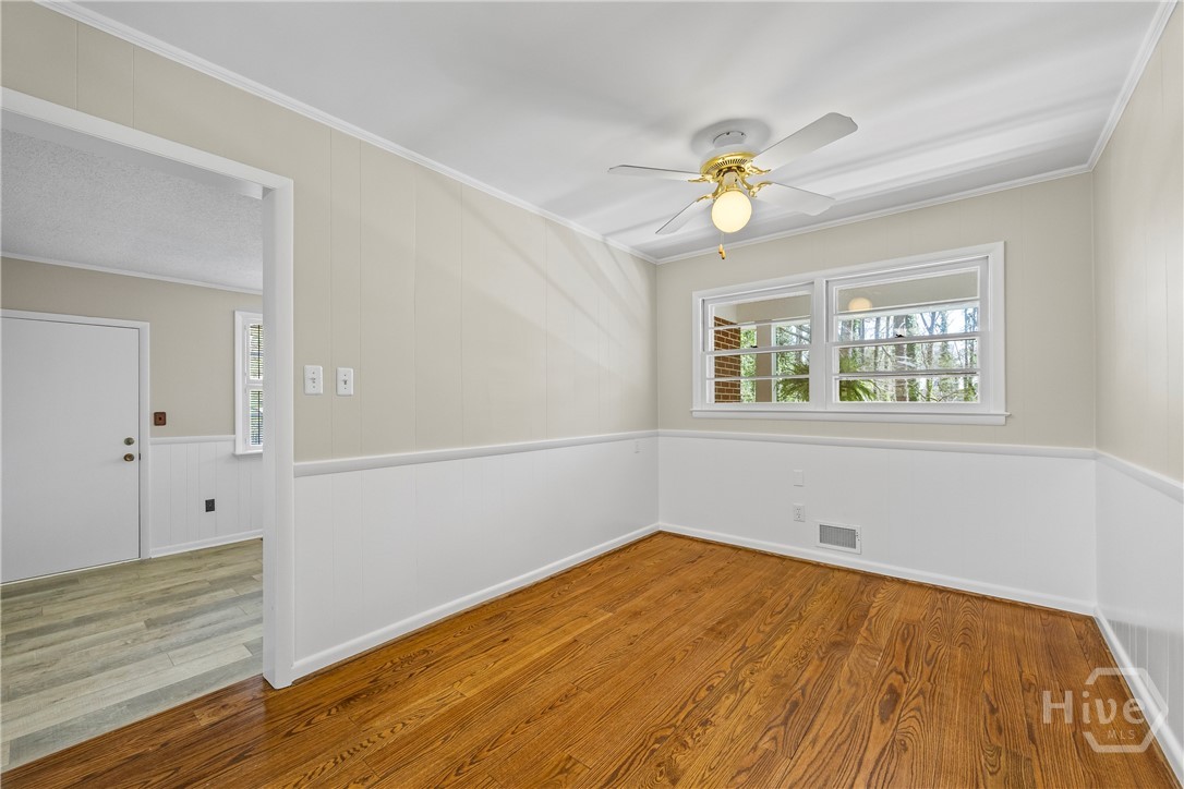 Breakfast Room to Step Down Den