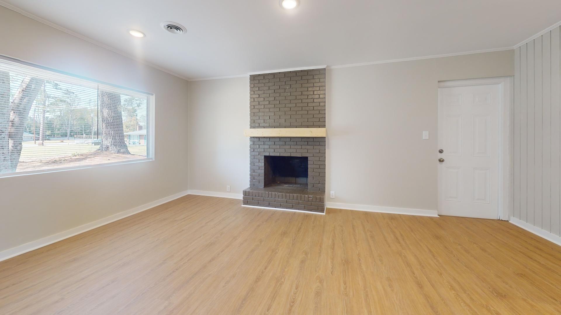 Raleigh Full View of Fireplace