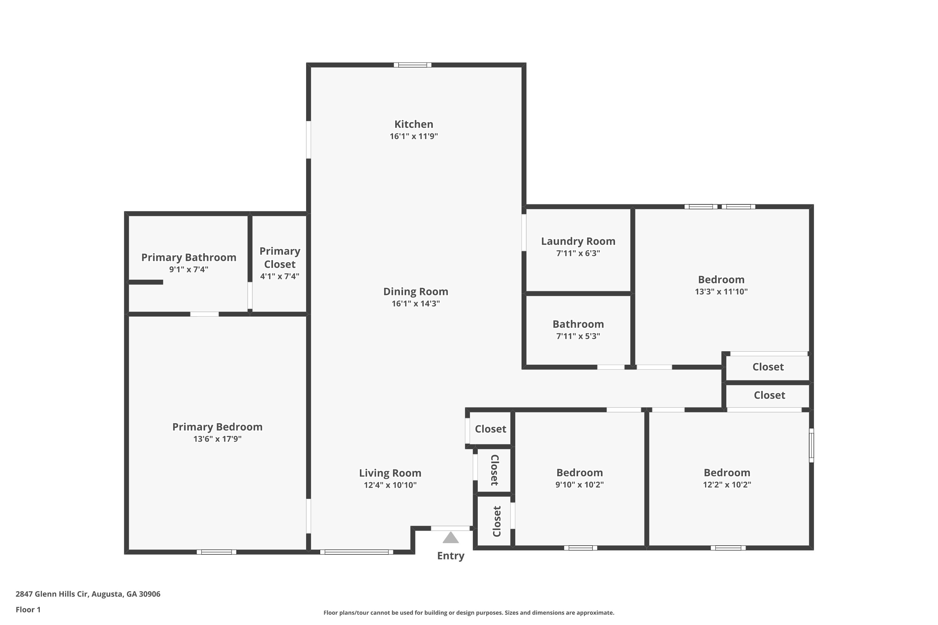 Homes For Sale - 2847 Glenn Hills Circle<br/> Richmond County, Augusta, GA 30906