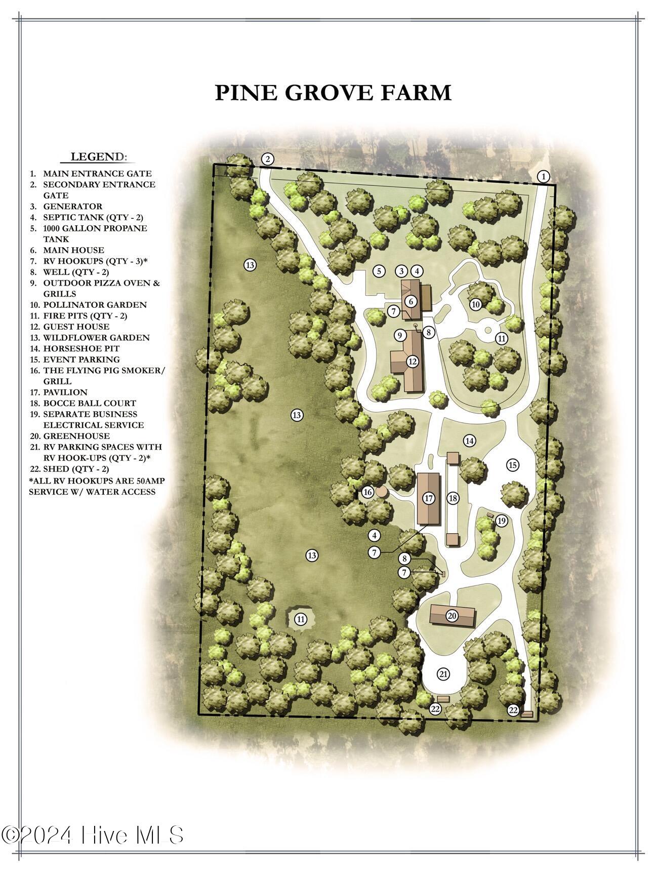 214 Freeman Way Farm with Legend