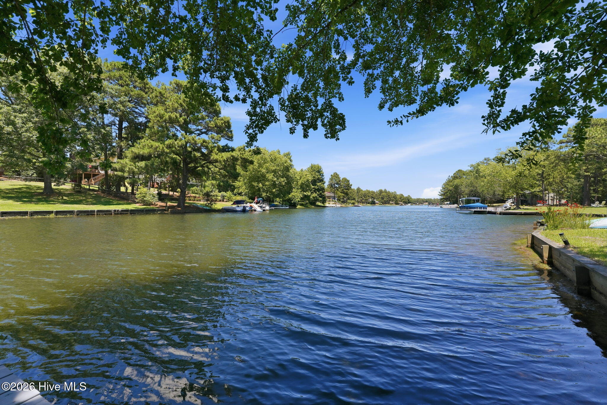 Great water view.