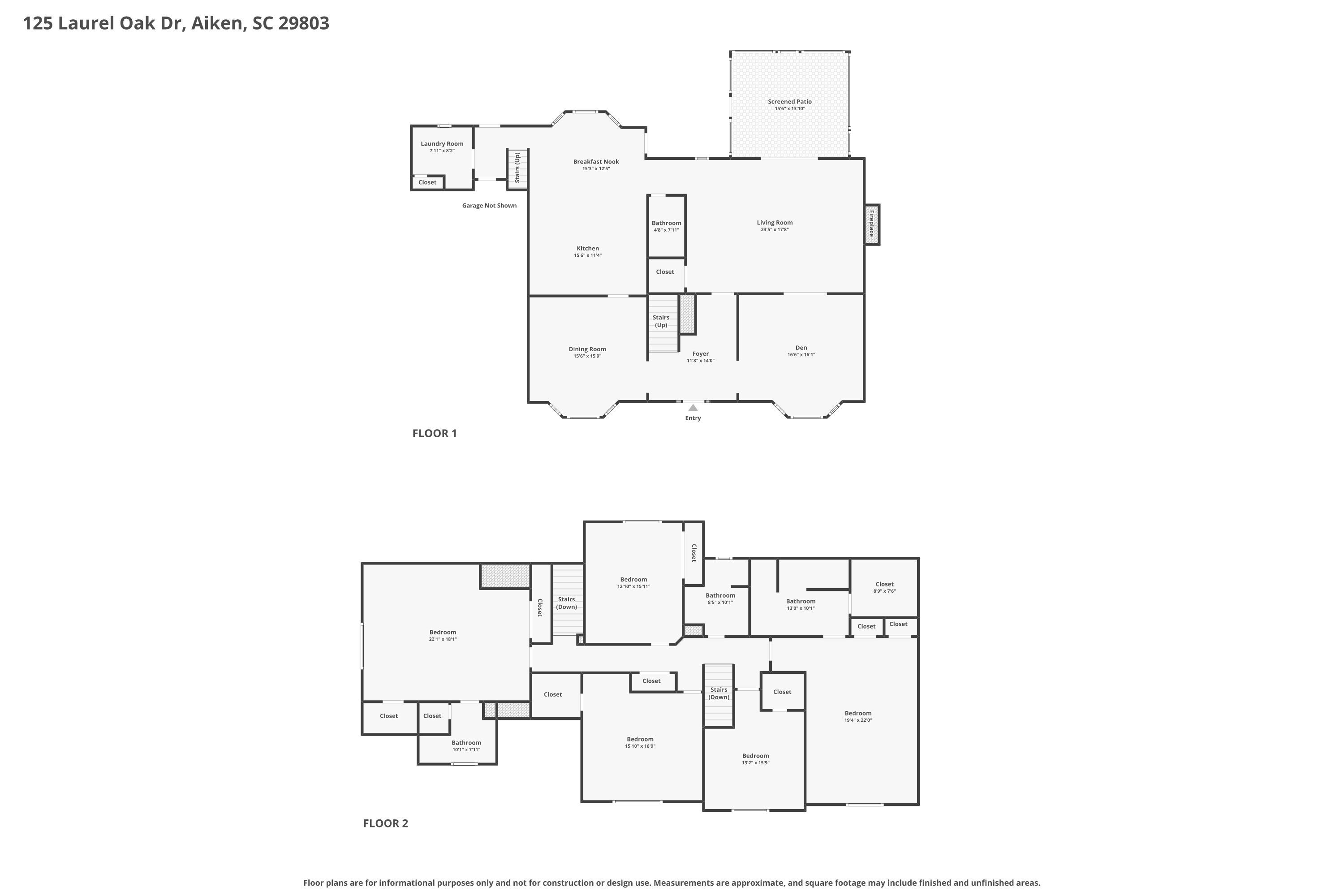 Homes For Sale - 125 Laurel Oak Drive<br/> Aiken County, Aiken, SC 29803