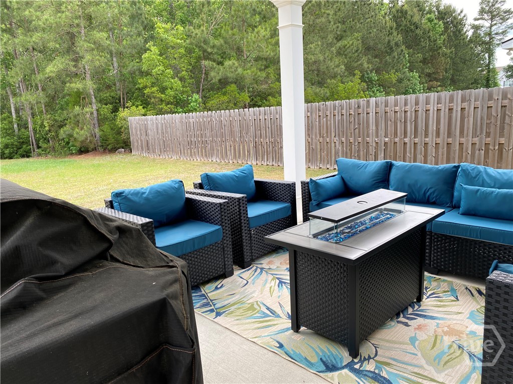 Covered porch