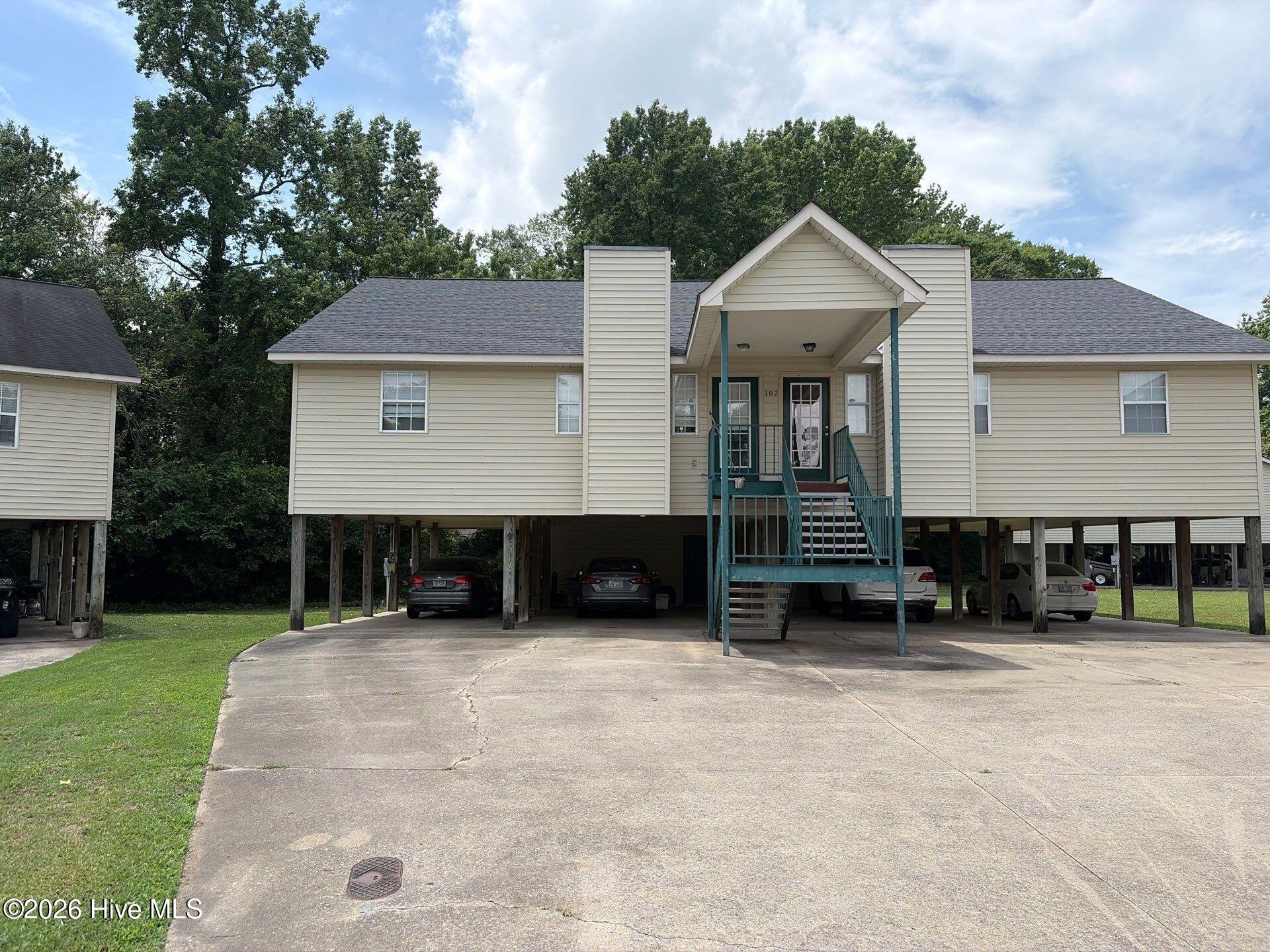 Exterior photo of 102 Derwent Court A, Greenville, NC 27858. MLS: 100578832