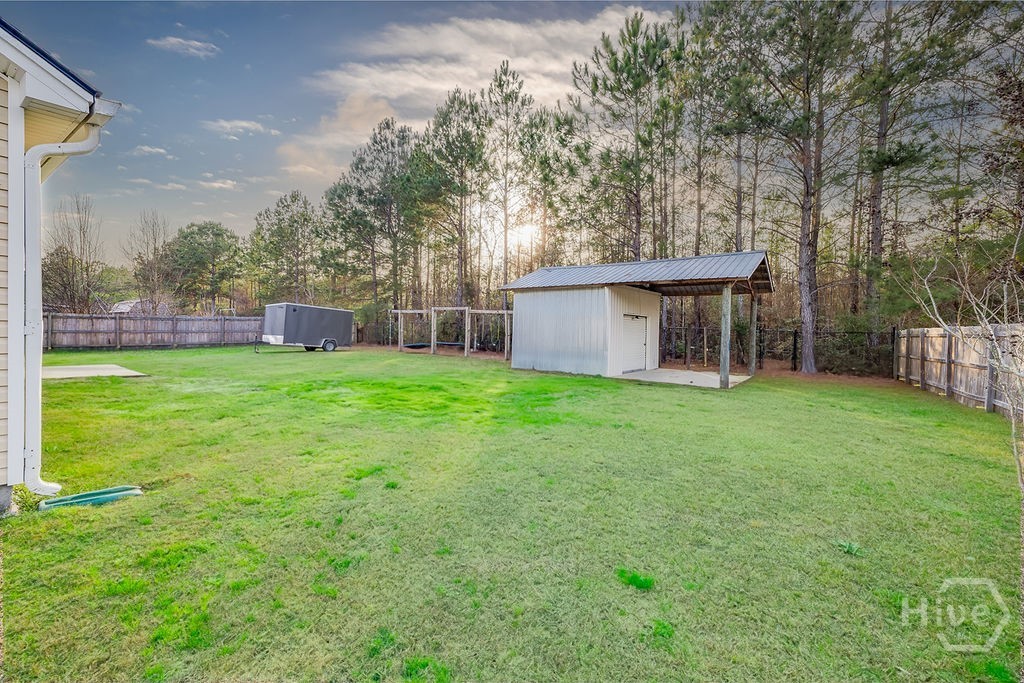 Grass enhanced for season.