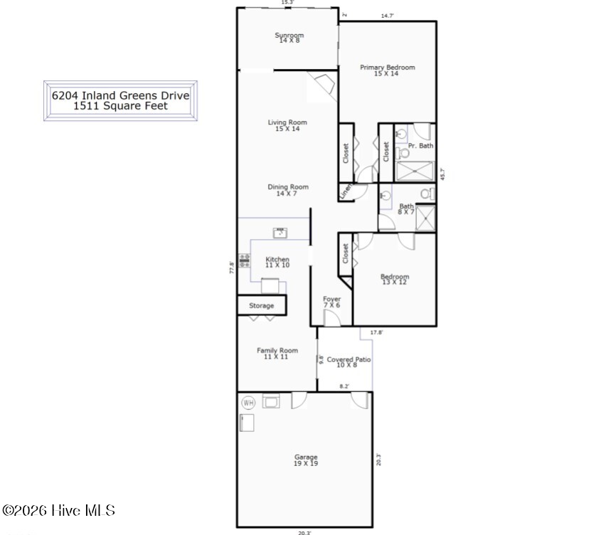 Townhouse For Sale - 6204 Inland Greens Drive<br/> Wilmington, NC 28405