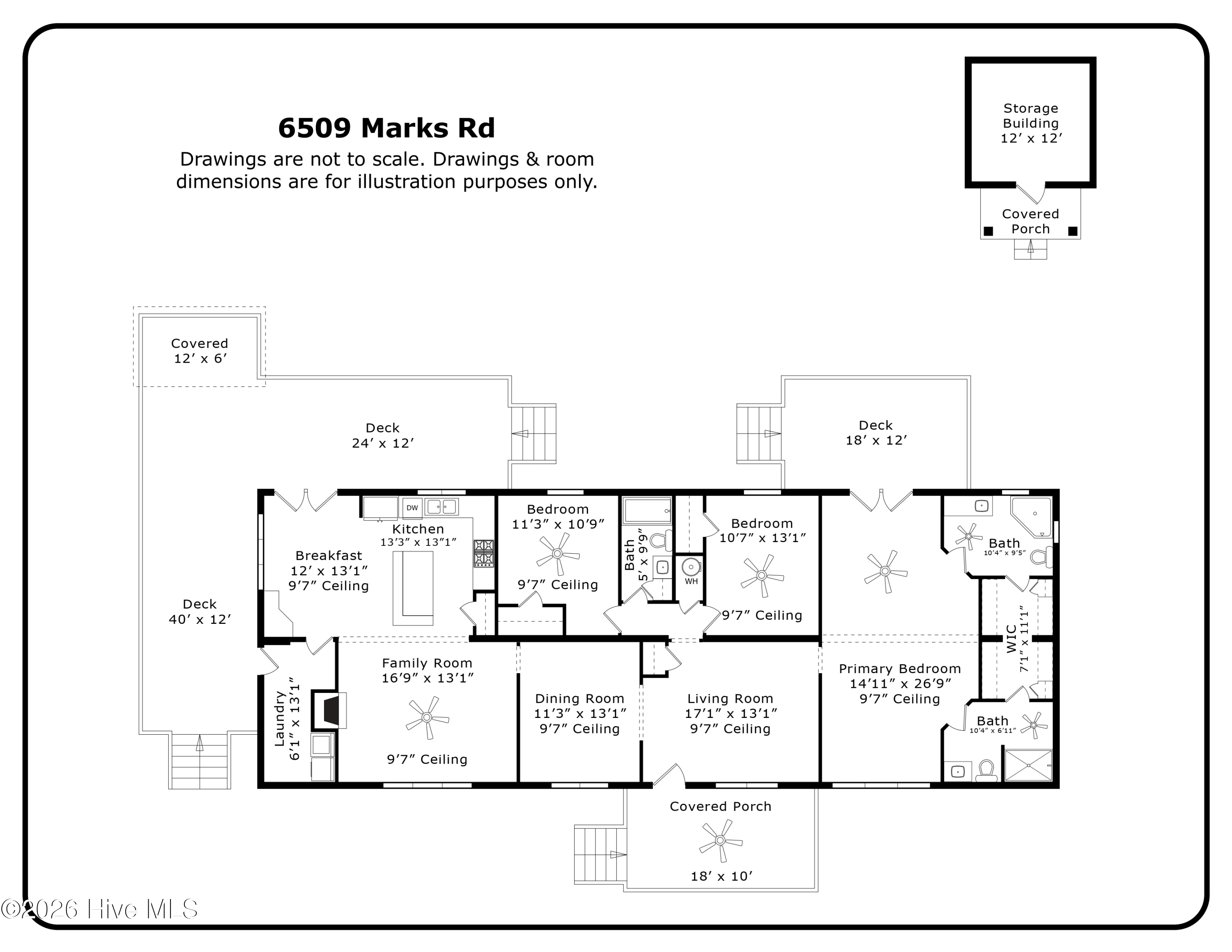 Exterior photo of 6509 Marks Road, Cameron, NC 28326. MLS: 100601723