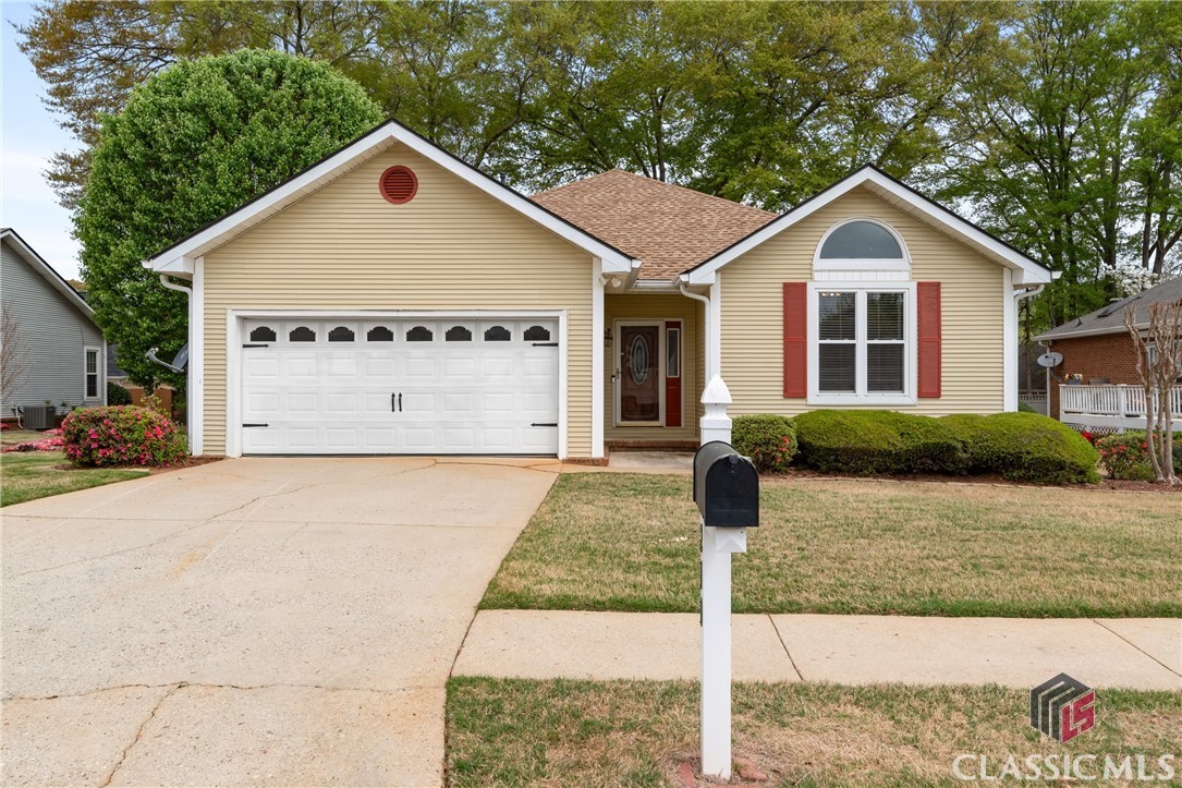 Welcome to 210 Brittany Chase, a beautifully maintained 3-bedroom, 2-bath home in the sought-after Fenwyck neighborhood of Fayetteville. Offering easy one-level living, this home is designed for both comfort and convenience with a thoughtful layout and inviting spaces.Step inside to find a spacious living area with a cozy fireplace, perfect for gathering with family or friends. Easy-to-care-for flooring runs throughout the home, adding both style and practicality. The eat-in kitchen offers ample space for casual dining and opens to a small deck, ideal for grilling or enjoying the outdoors. For even more relaxation, the screened porch provides a peaceful retreat, perfect for morning coffee or unwinding in the evenings.The home’s split-bedroom layout ensures privacy, with the primary suite situated at the back of the house, complete with an en-suite bath. Two additional bedrooms are located at the front, sharing a full bath, making them perfect for family, guests, or a home office.An attached garage adds convenience, while the Fenwyck community offers fantastic amenities, including a swimming pool and tennis courts for recreation and socializing. Ideally located near shopping and dining, this home is a fantastic opportunity in Fayetteville.