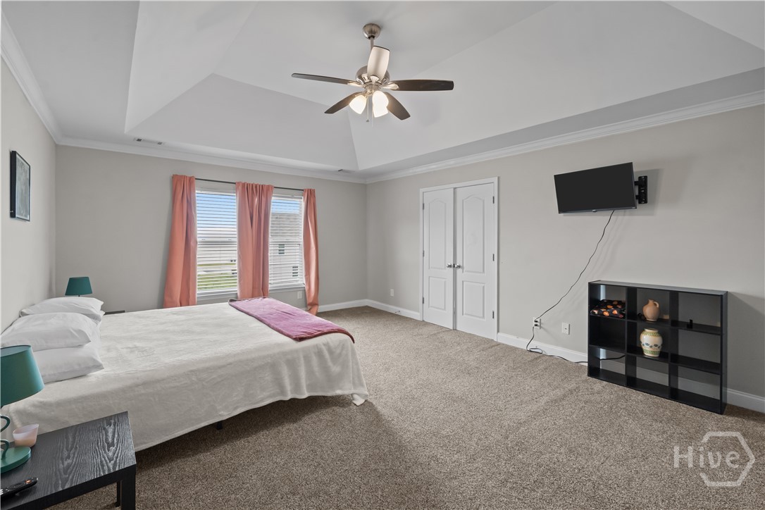 Large Primary Bedroom Upstairs