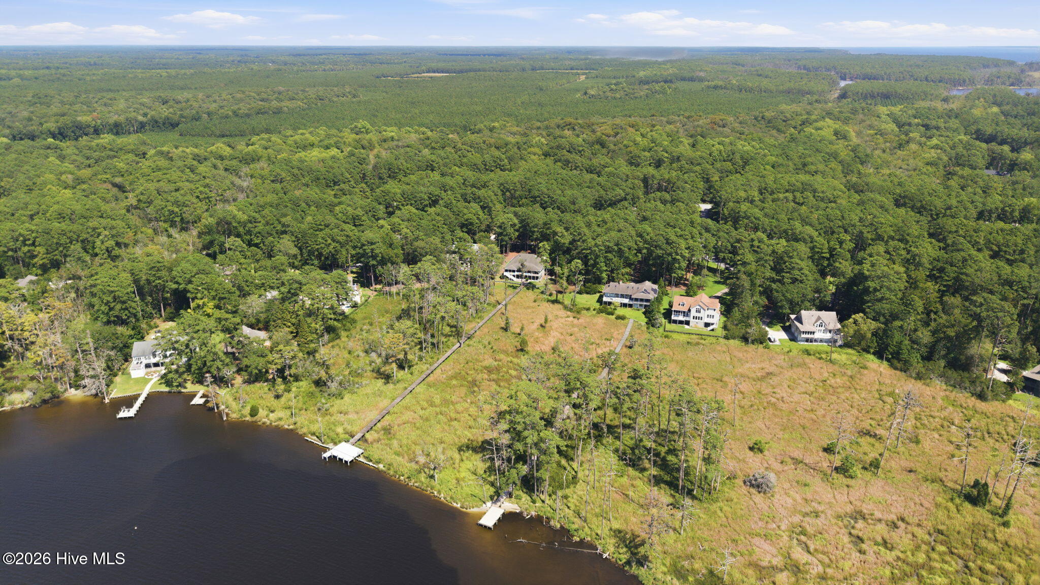 AERIAL OF LAND ON BROAD CREEK