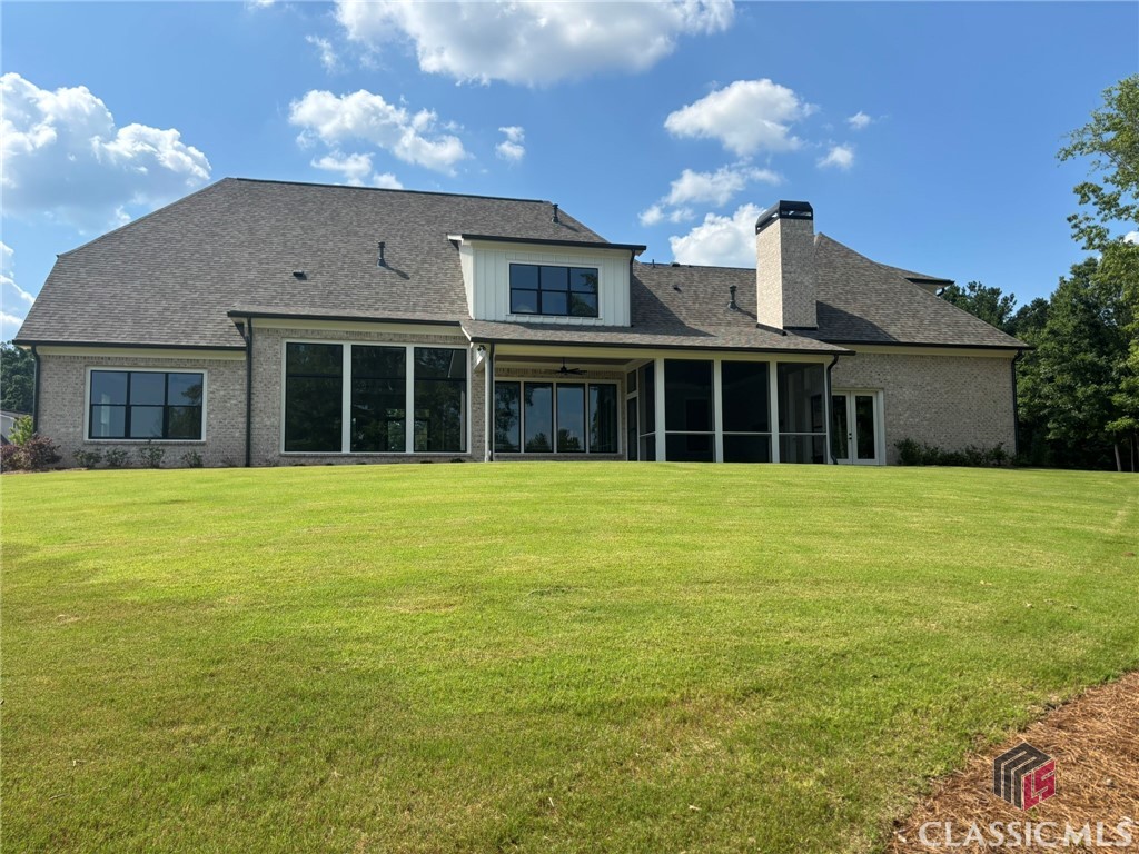 Level yard and large enough for a pool!