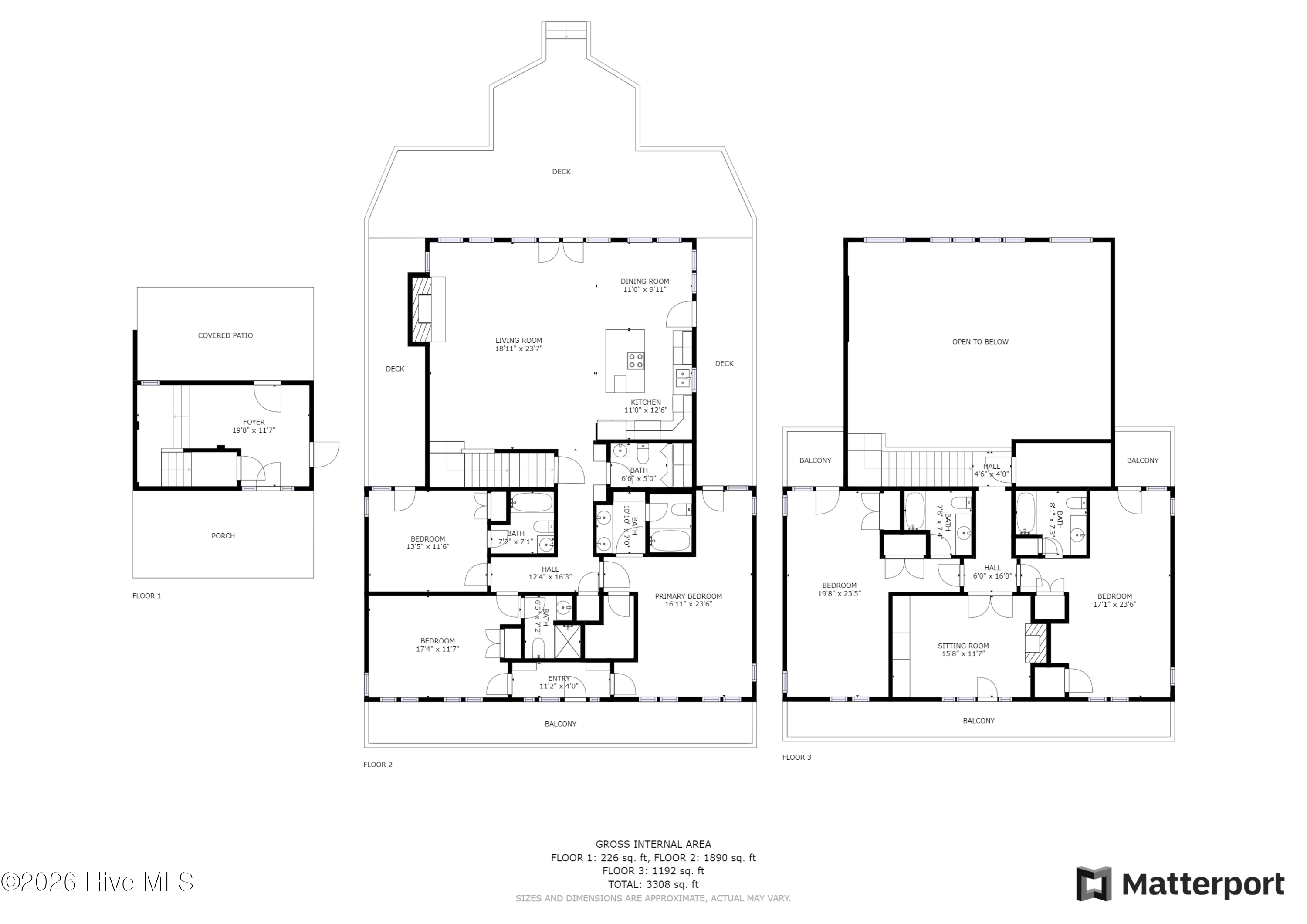 Exterior photo of 1307 Ocean Boulevard W, Holden Beach, NC 28462. MLS: 100582989