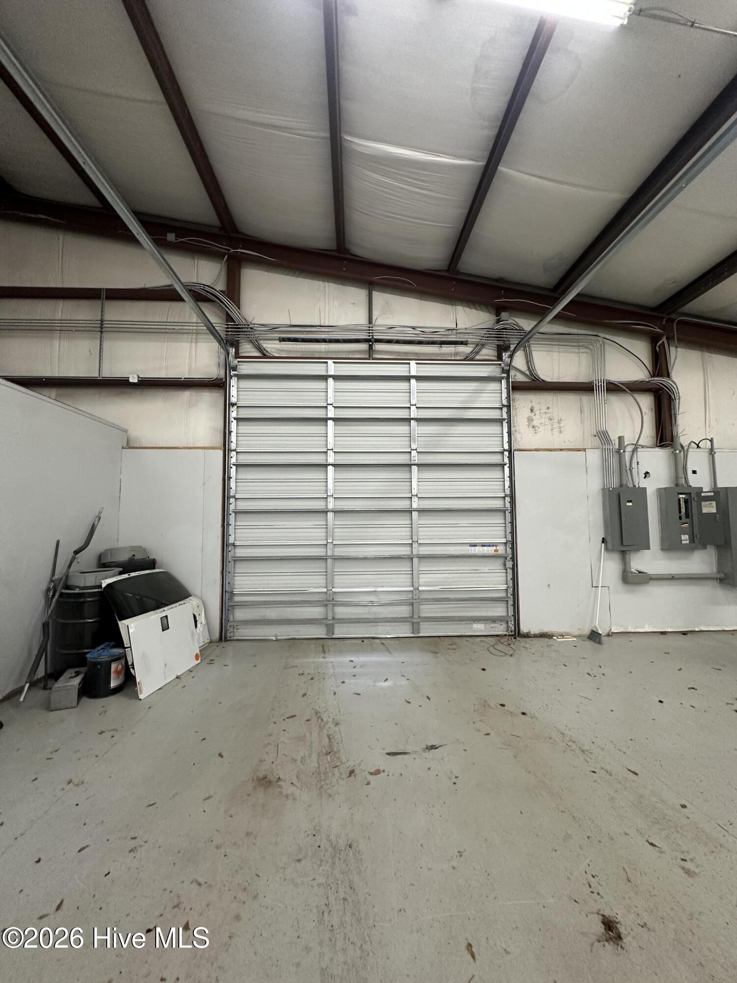 Rear roll up door total of 3