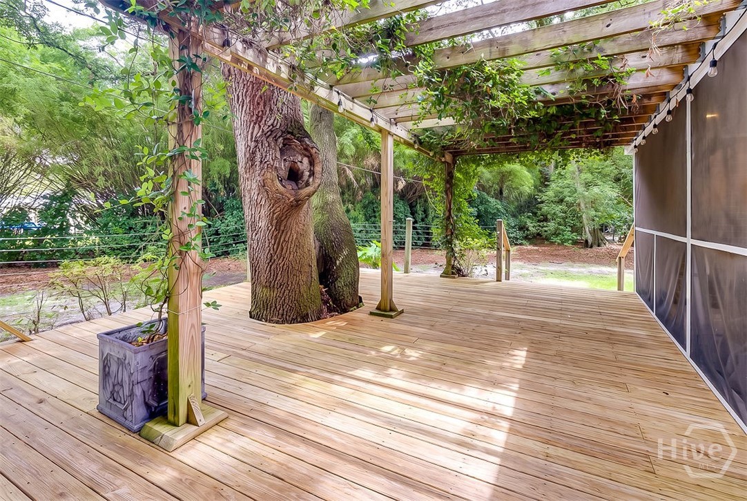 Back deck