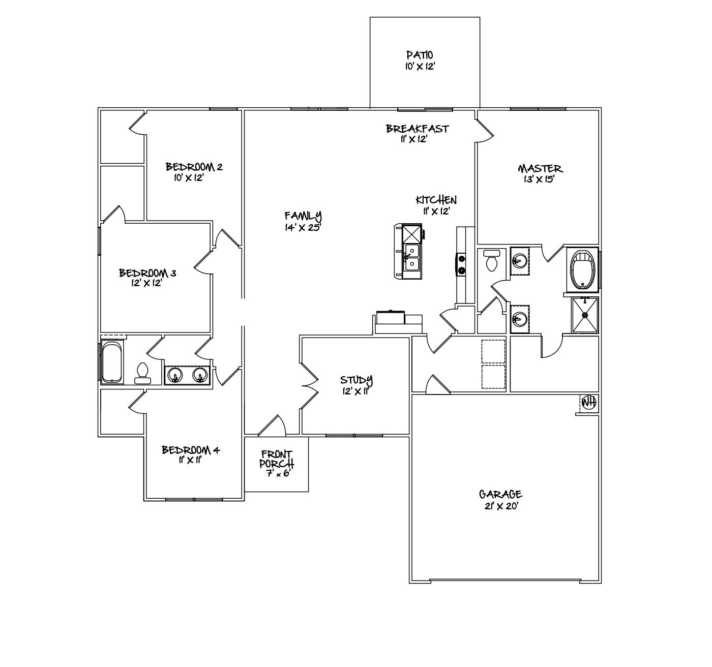 Richfield floor plan