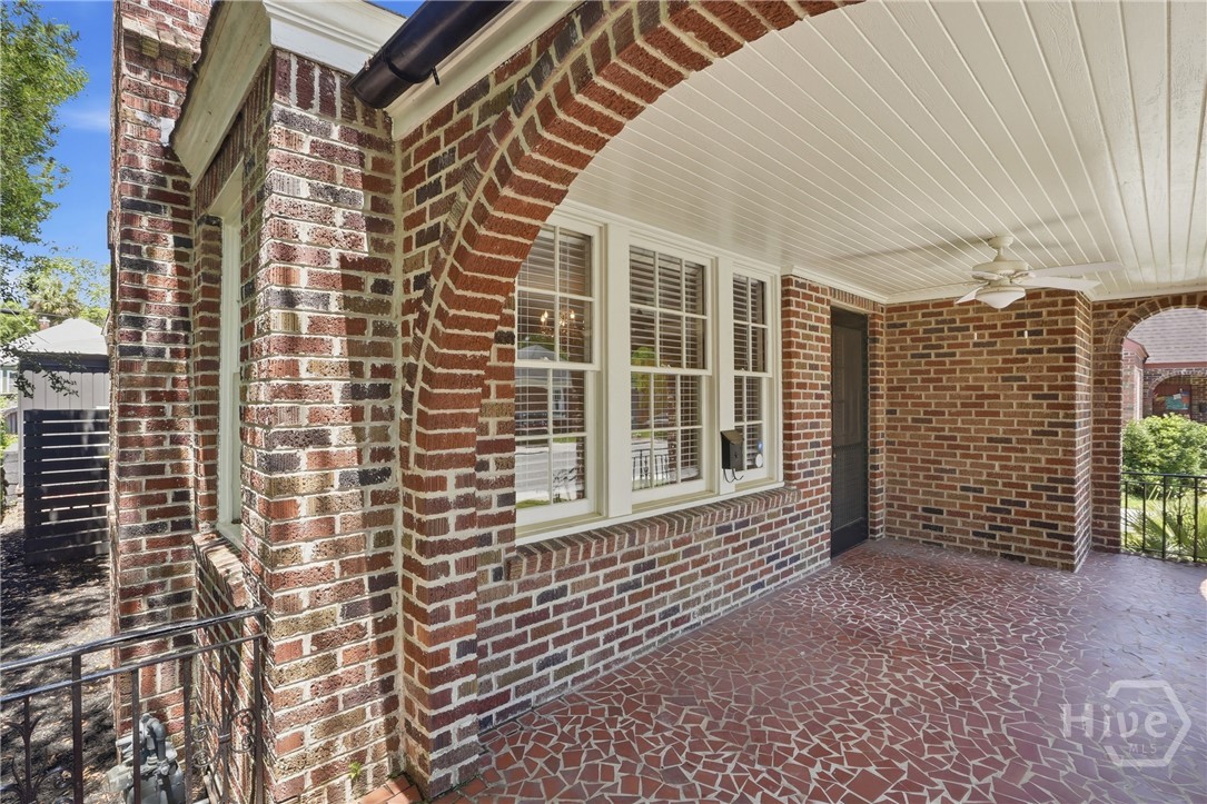 Spacious Front Porch