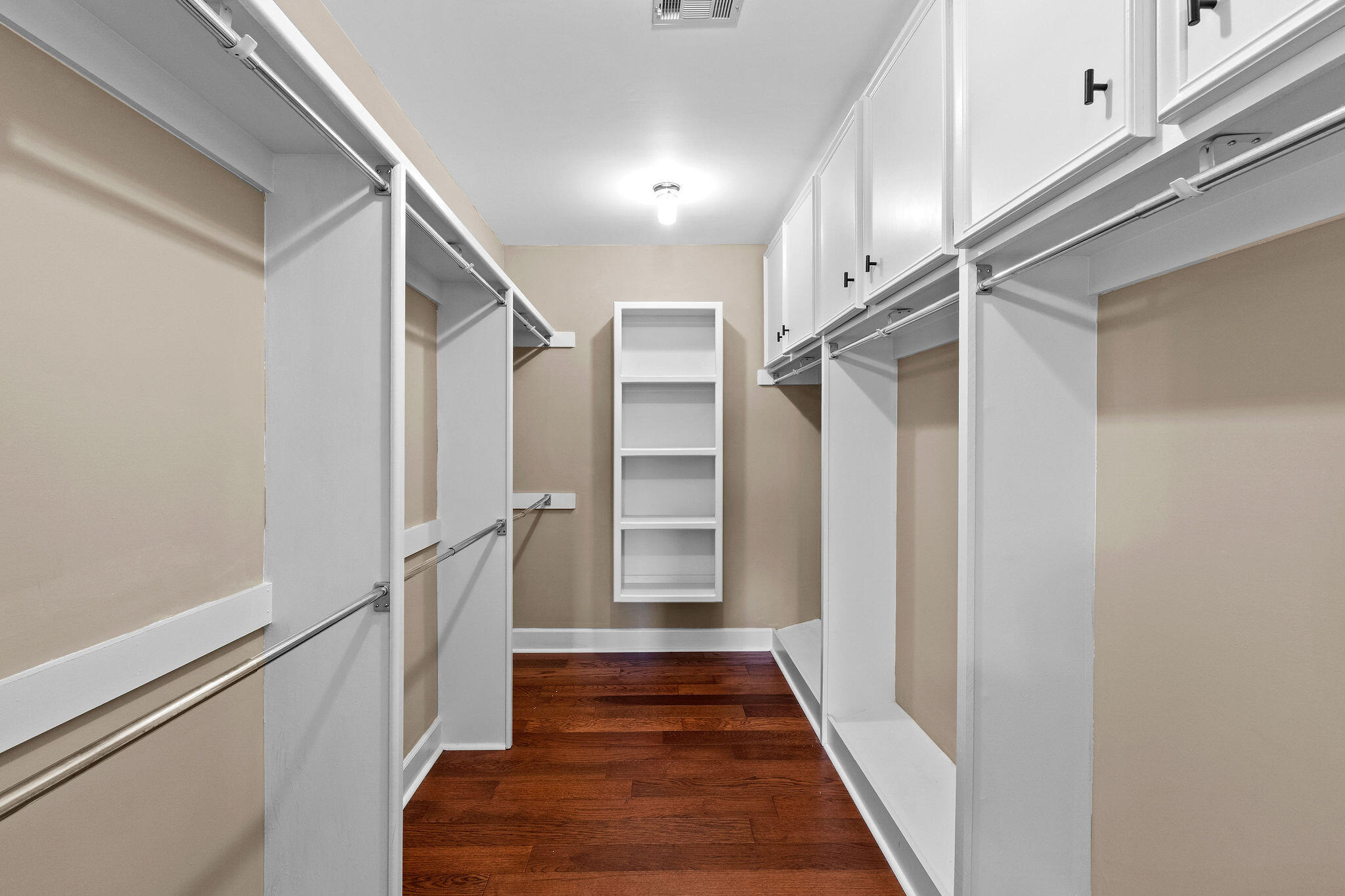 Large walk-in closet