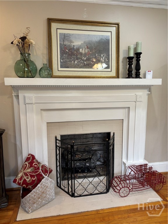 Fireplace in Living Rroom

