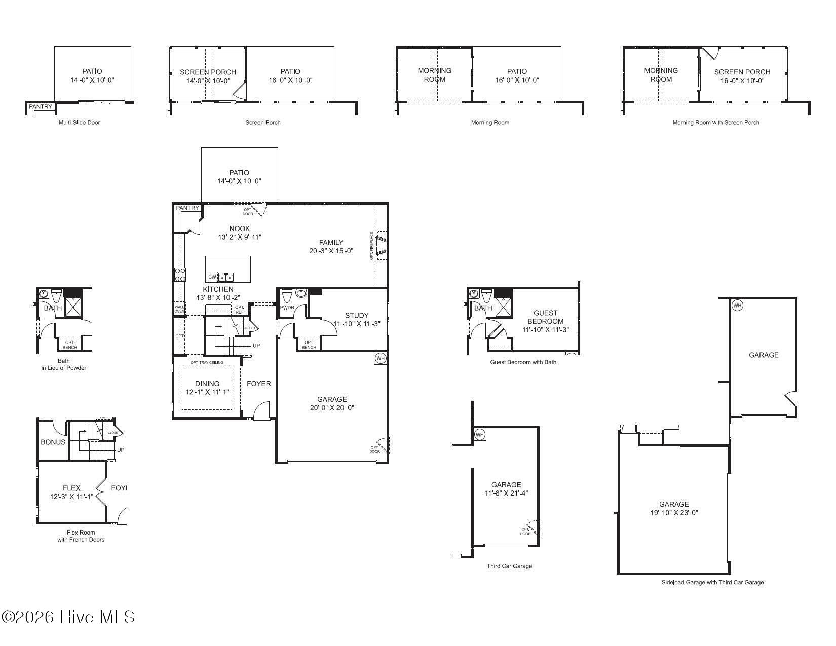 First Floor w/ Available Structural Options