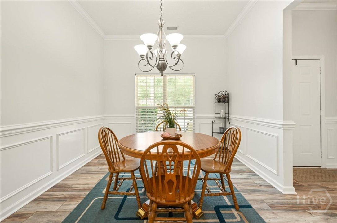 Formal dining room