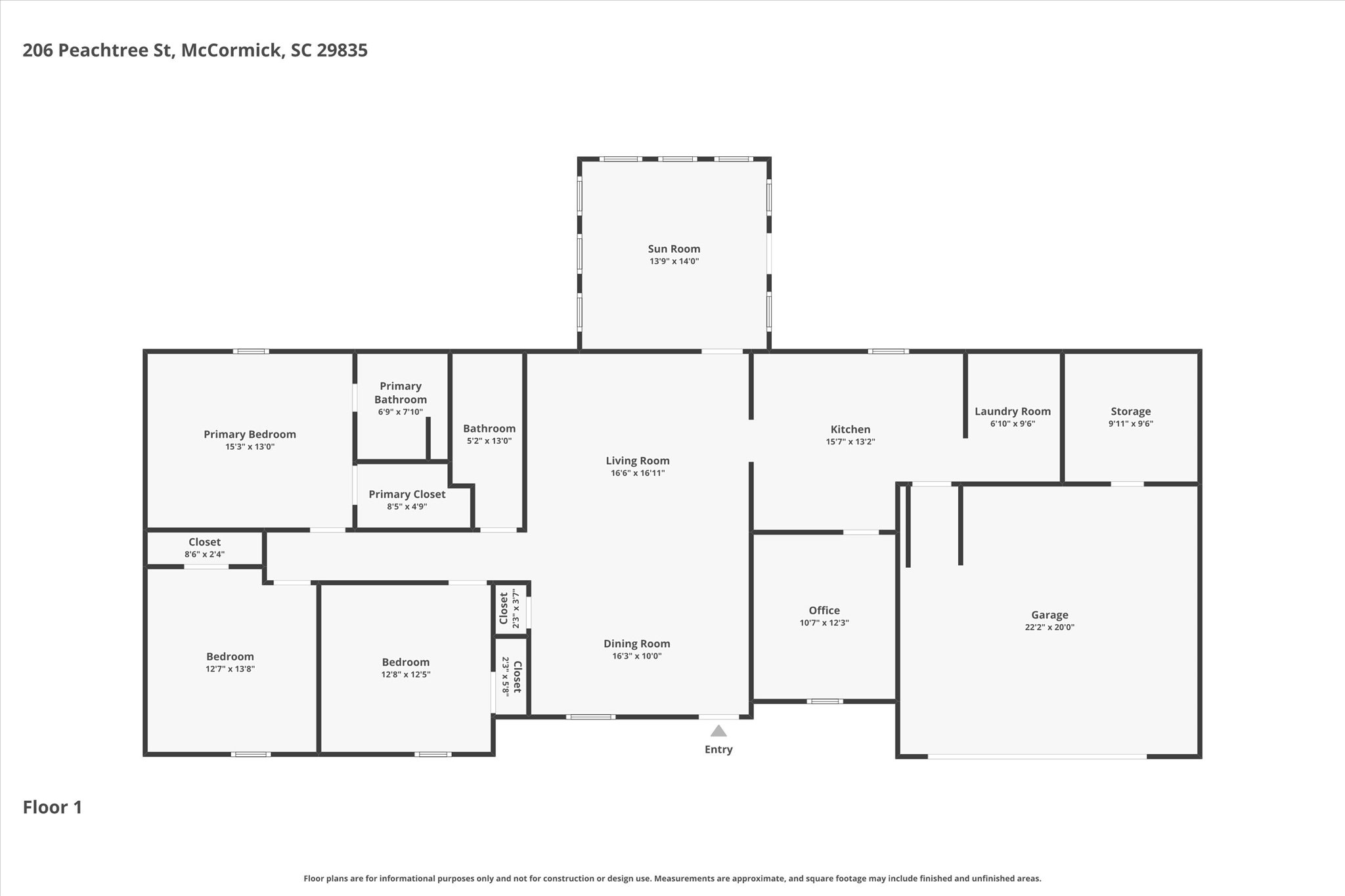 Homes For Sale - 206 Peachtree Street<br/> Mccormick County, McCormick, SC 29835