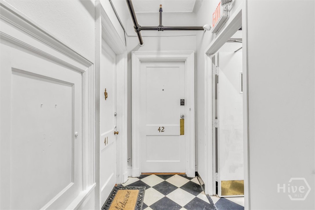 Hallway to Unit 42