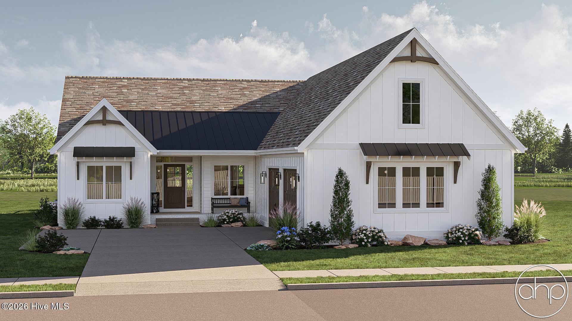 Skip the high-density subdivisions and build your boutique sanctuary at 3080 Purple Finch Ln SW. This rare ''To-Be-Built'' offering features the Lakeland plan—a sophisticated 1,900+ sq. ft. modern farmhouse that perfectly blends rustic charm with 2026's cleanest design trends.Designed for seamless living, the open-concept layout is anchored by a spacious great room with a fireplace and a gourmet kitchen featuring a large island and walk-in pantry. The private owner's suite is a true retreat, offering dual vanities and a massive walk-in closet with direct laundry access. Outside, the classic board-and-batten exterior and courtyard-entry garage provide the high-end curb appeal discerning buyers crave.The Lockwood Folly Advantage: Positioned in one of Ocean Isle's most sought-after gated communities, you'll enjoy resort-style living with a championship golf course, a waterfront clubhouse overlooking the ICW, a fitness center, and a private boat launch.Why This Build? An existing septic permit is already in place, significantly accelerating your construction timeline. Best of all, this partnership allows you to work directly with the builder to customize finishes, ensuring your home is a unique reflection of your style—not a standard spec house. Secure your dream lifestyle today.
