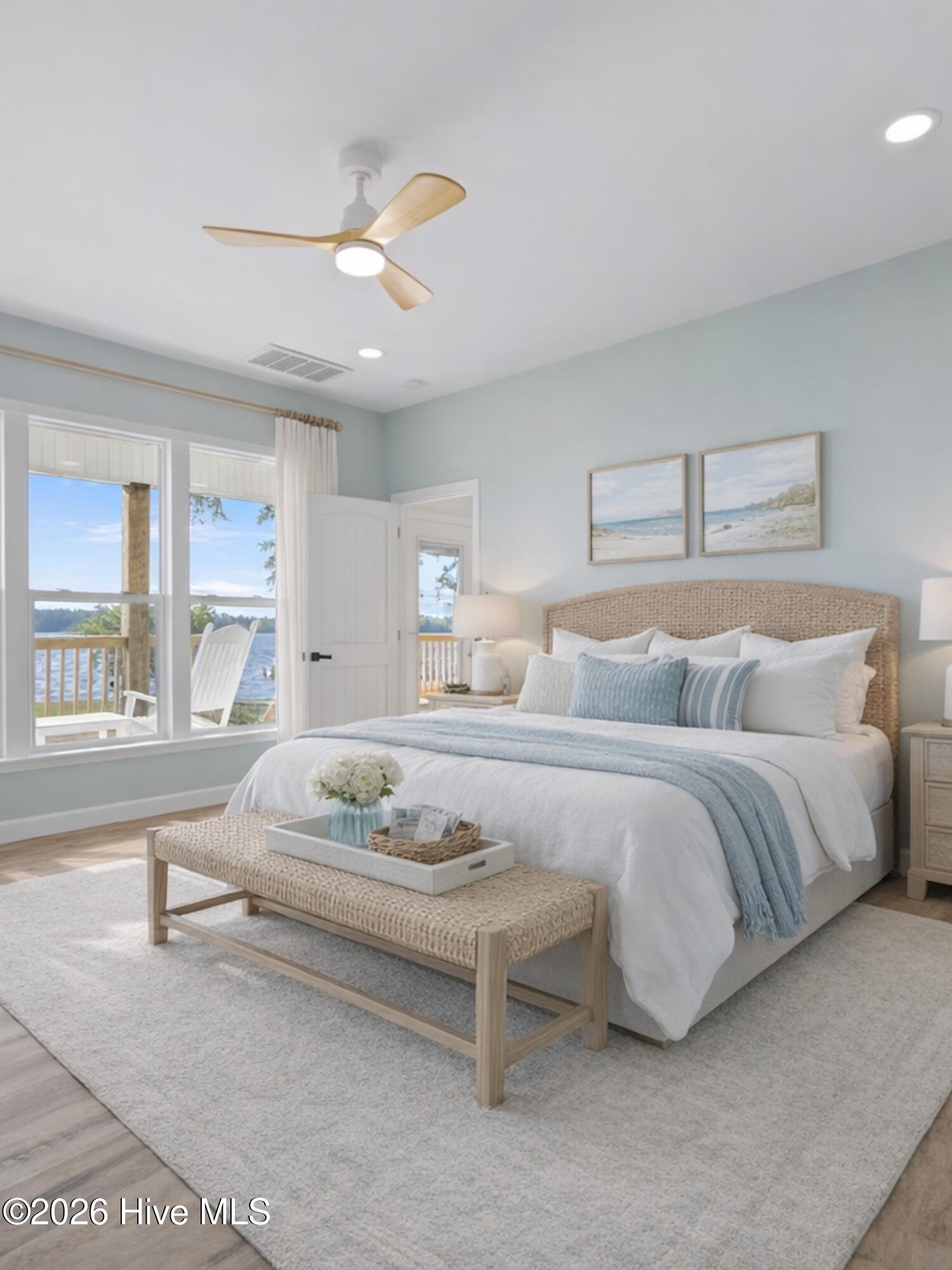 AI STAGED BEDROOM