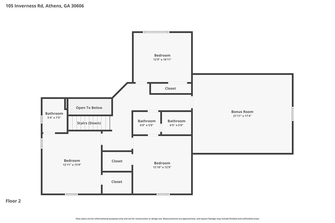 105 Inverness Road, Athens, GA, 30606