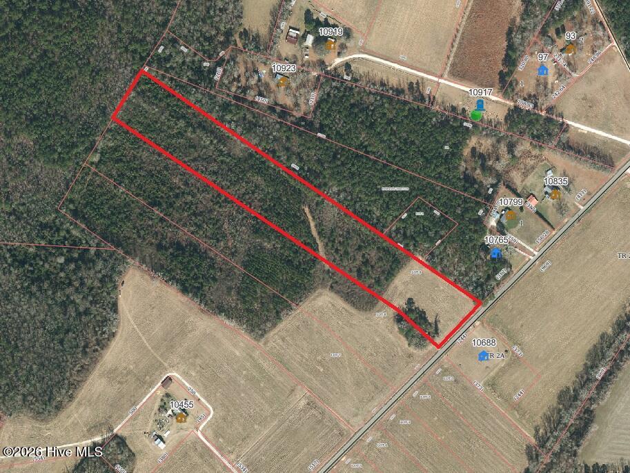 Exterior photo of Lot 9 Point Caswell Road, Willard, NC 28478. MLS: 100597335