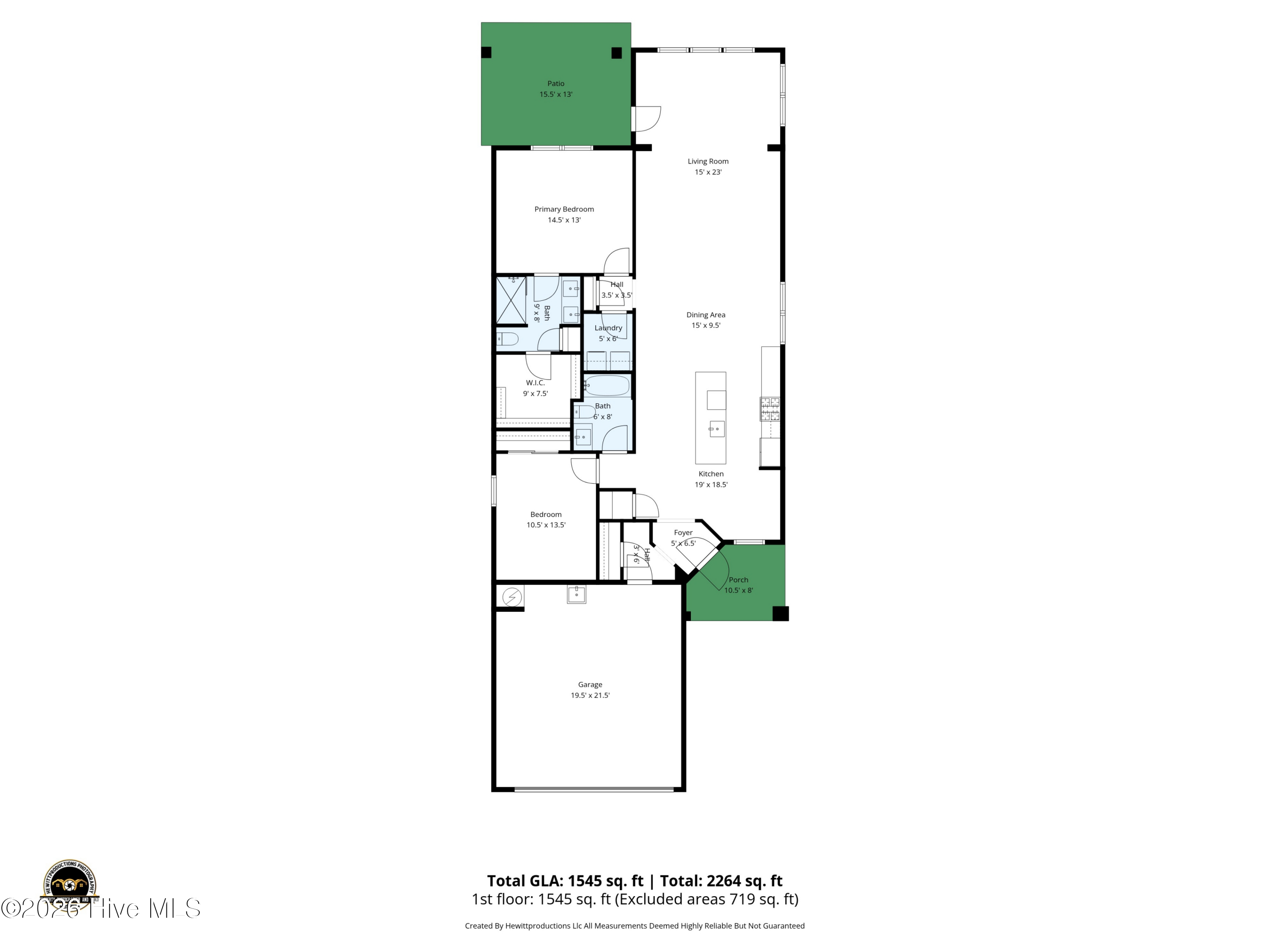 Exterior photo of 3640 Old Sand Mine Drive, Wilmington, NC 28412. MLS: 100549696