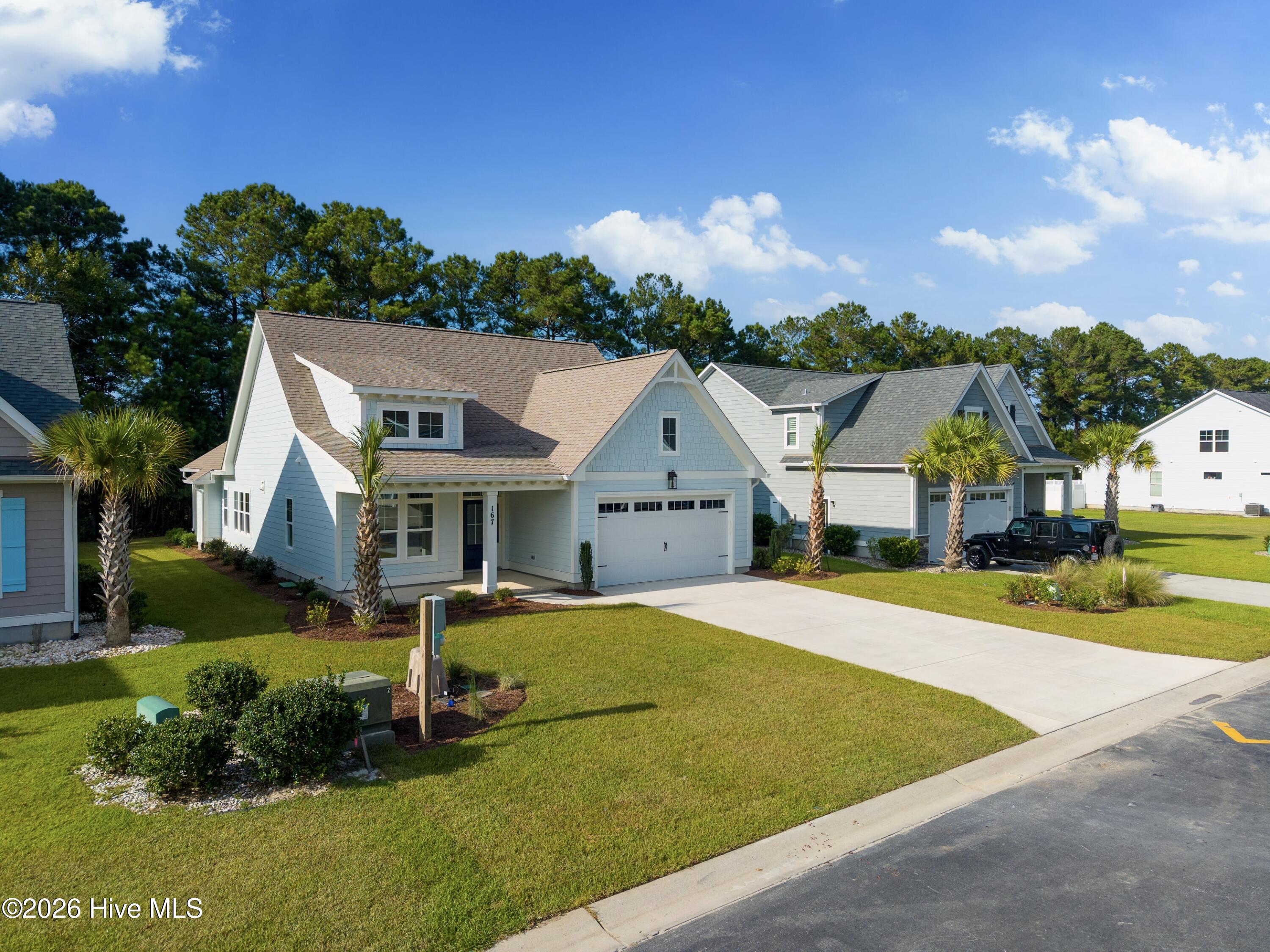 Photo 1 of Single family home for sale at 167 Twining Rose Ln, Holly Ridge, NC 28445 | MLS# 100600607 | Listing updated on 2026-09-25