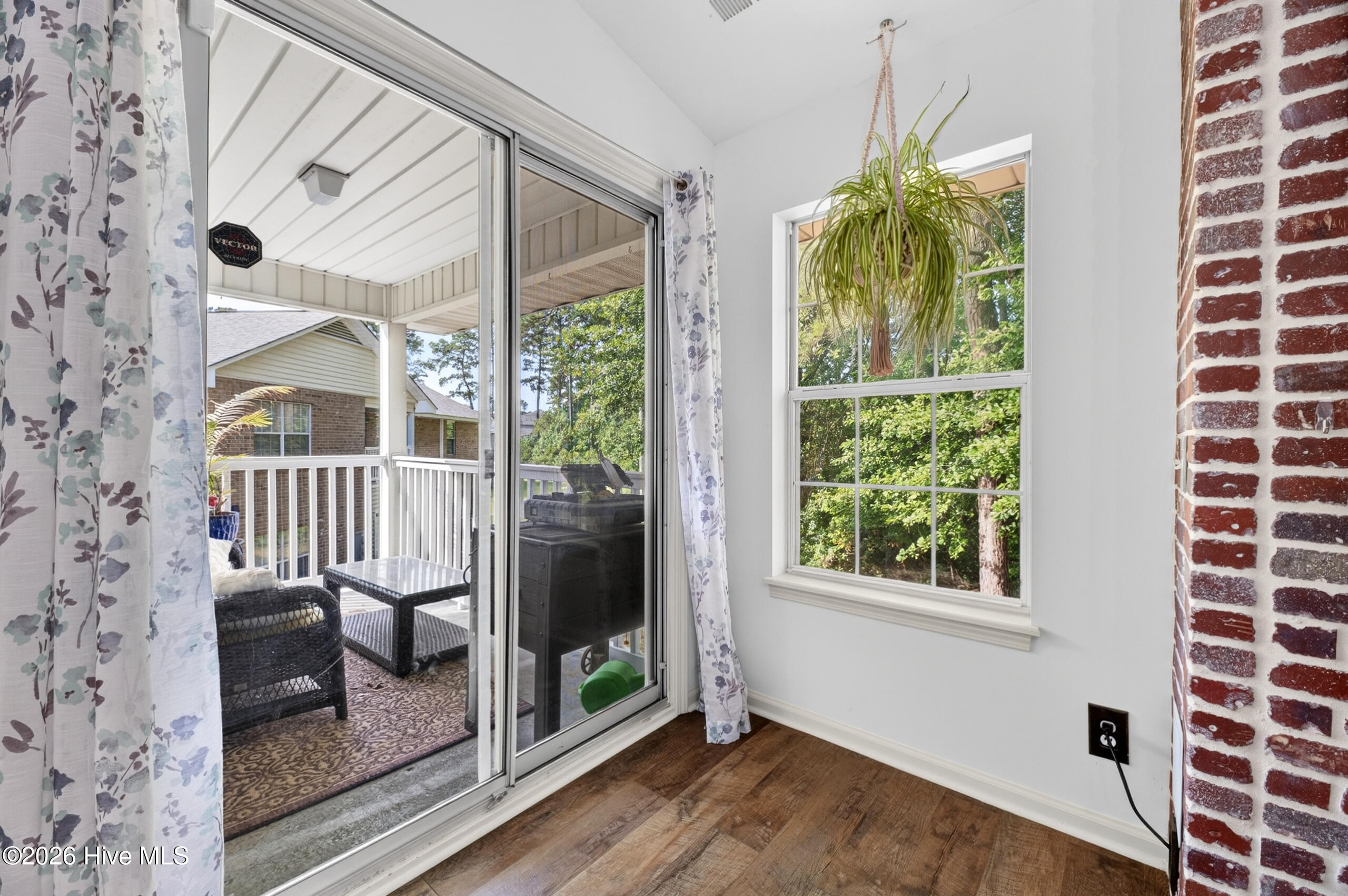 Don't want to watch that show on TV? Head out to the balcony to read!