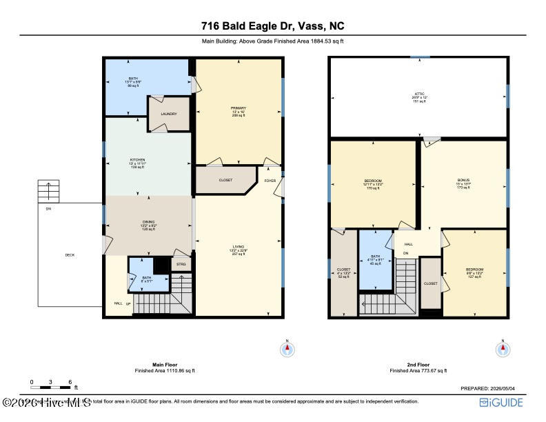 Exterior photo of 716 Bald Eagle Drive, Vass, NC 28394. MLS: 100571838