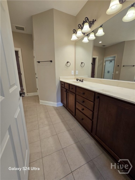 Owners bathroom vanity #2