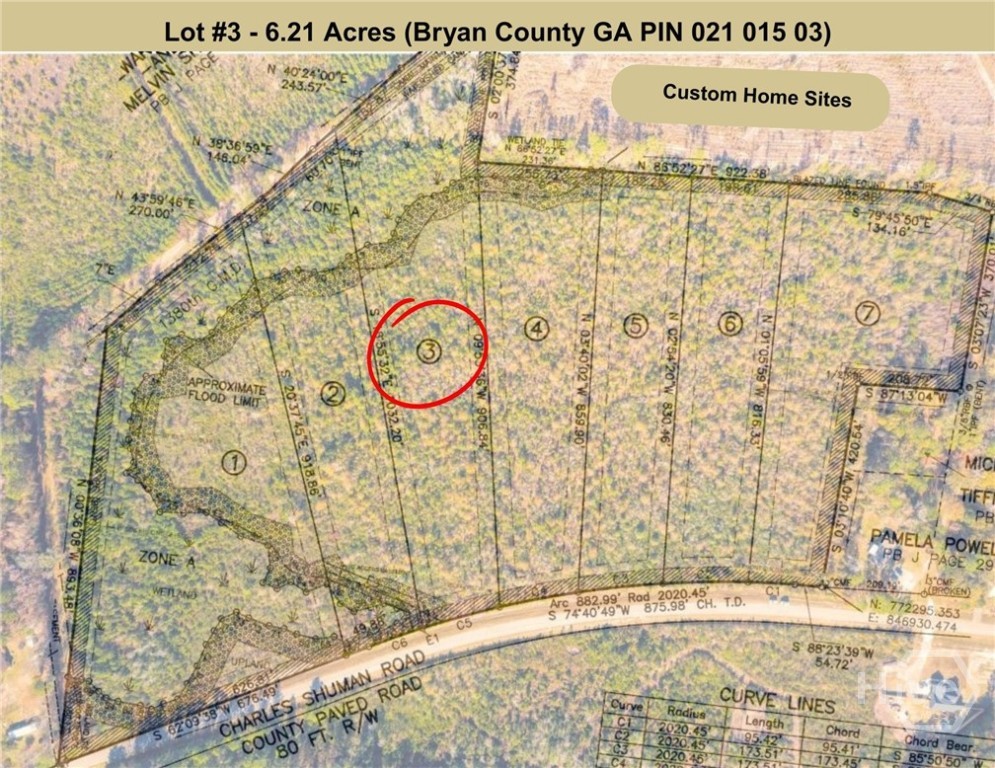 Homes for sale in Pembroke, GA | Lot 3 Charles Shuman Rd, Pembroke, GA 31321 | MLS# SA340259